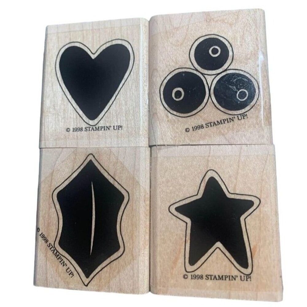 Stampin Up Sassy Seasonals Rubber Stamp Set